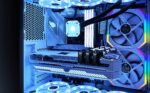 Adapter złączka do karty graficznej GPU 8 PIN STD 180 Stopni Czarna VGA PCIe Ezdiy-Fab