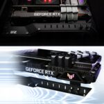 Adapter złączka do karty graficznej GPU 8 PIN STD 180 Stopni Czarna VGA PCIe Ezdiy-Fab