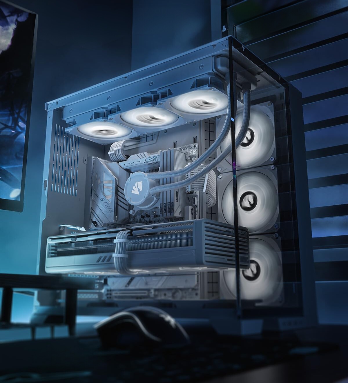 przewody asiahorse do zasilacza grzebienie białe