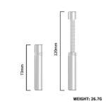 podporka-gpu-vc003-120mm-karty-graficznej wspornik szara wymiary