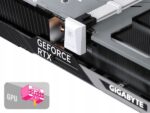 Adapter złączka do karty graficznej GPU 12VHPWR 12+4 PIN RVS 180 Stopni Biała VGA PCIe Ezdiy-Fab