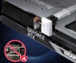 Adapter złączka do karty graficznej GPU 12VHPWR 12+4 PIN RVS 180 Stopni Biała VGA PCIe Ezdiy-Fab nie spal złącza