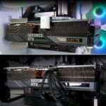 Adapter złączka do karty graficznej GPU 12VHPWR 12+4 PIN RVS 180 Stopni Biała VGA PCIe Ezdiy-Fab pozbądź się plątaniny przewodów kabli