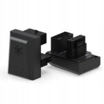 Adapter złączka do karty graficznej GPU 12VHPWR 12+4 PIN STD 180 Stopni Czarna VGA PCIe Ezdiy-Fab