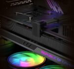 Adapter złączka do karty graficznej GPU 12VHPWR 12+4 PIN STD 180 Stopni Czarna VGA PCIe 600W Ezdiy-Fab