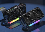 Uchwyt do karty graficznej ARGB Regulowany Vertical GPU EZDIY-FAB Taśma Riser PCIE 4.0