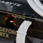 Adapter przejściówka Przedłużacz 4*8 PIN 6+2 PIN biały 12VHPWR 600W 16 AWG QingSea