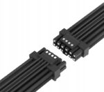 Kabel przewód 12VHPWR 70 cm do zasilacza 12+4 Pin Czarny 600W 16 AWG QingSea