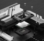 Bracket Frame czarna Ramka do procesora LGA 1700 iHTP intel 13 gen 14 gen 12 gen instalacja