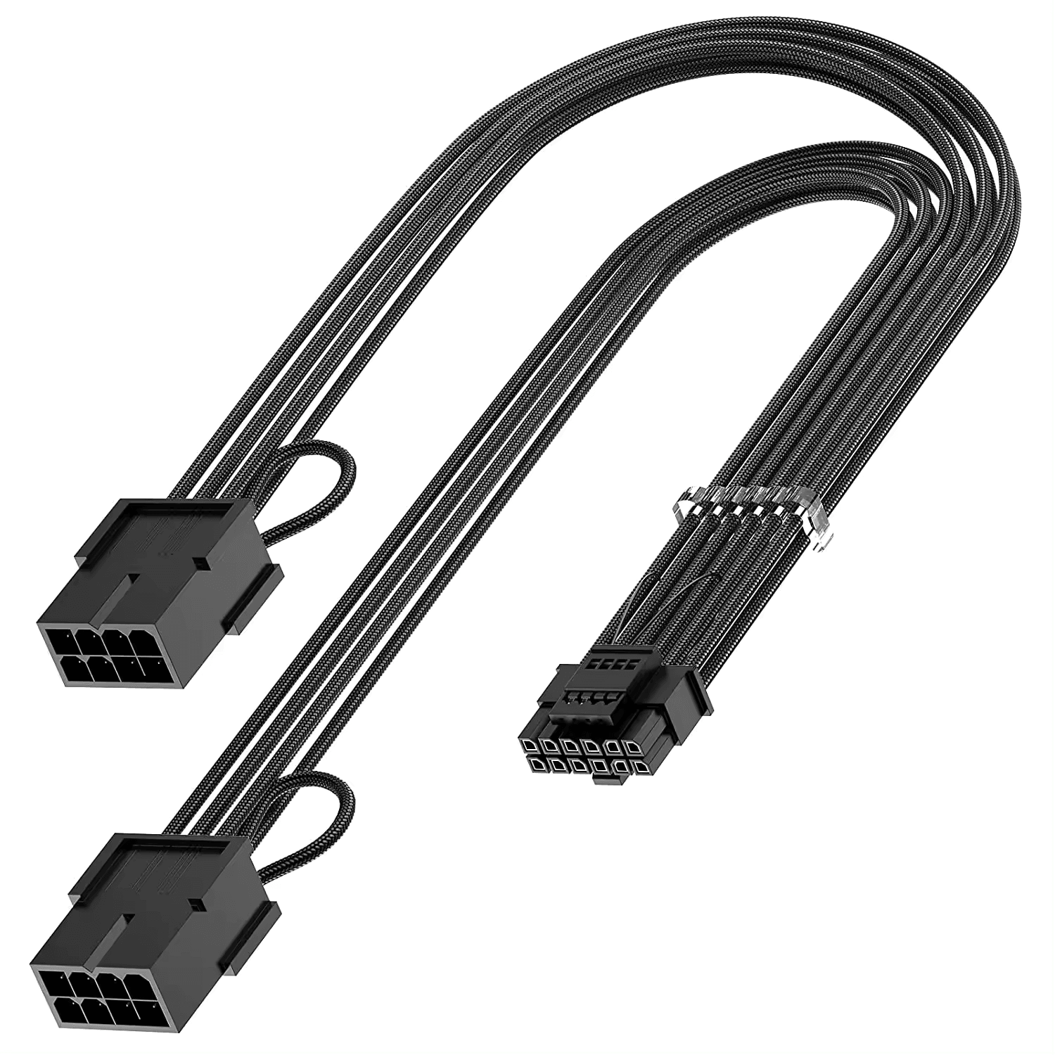 Adapter przejściówka Przedłużacz 2*8 PIN 12VHPWR 400W 16 AWG QingSea