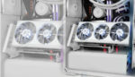 Uchwyt do karty graficznej Vertical Regulowany EZDIY-FAB Riser Taśma Biały PCIE 4.0 GPU - obrazek 6