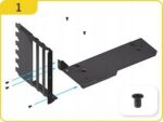 Uchwyt do karty graficznej Shirudo EZDIY-FAB Riser PCIE 4.0 Vertical GPU Biały - obrazek 7
