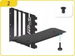 Uchwyt do karty graficznej Shirudo EZDIY-FAB Riser PCIE 4.0 Vertical GPU Biały - obrazek 8