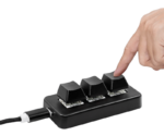 Mini programowalna klawiatura macropad PCsensor czarna - obrazek 2
