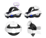 Pasek DINI do Okularów gogli VR Meta Quest 3 oraz 3s z regulacją - obrazek 6