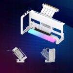 Uchwyt do karty graficznej ARGB Regulowany Vertical GPU EZDIY-FAB Taśma Riser PCIE 4.0 - obrazek 3