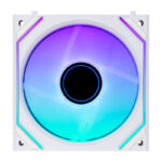 Zestaw 3 wentylatorów 120mm PWM Asiahorse DAWN Pro ARGB Daisy chain Białe - obrazek 3