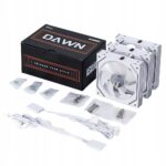 Zestaw 3 wentylatorów 120mm PWM Asiahorse DAWN Pro ARGB Daisy chain Białe - obrazek 10