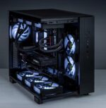 Przewód przedłużacz do GPU 8 Pin RVS EZDIY-FAB Unifas ARGB 30 cm czarny - obrazek 3