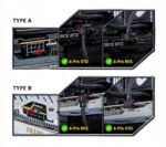 Przewód przedłużacz do GPU 8 Pin RVS EZDIY-FAB Unifas ARGB 30 cm czarny - obrazek 4