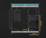 EZDIY-FAB Shield ARGB pionowy uchwyt do karty graficznej GPU Taśma PCIE 5.0