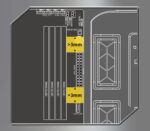 Przewód przedłużacz do zasilacza 24 Pin EZDIY-FAB Unifas ARGB 30 cm biały - obrazek 6